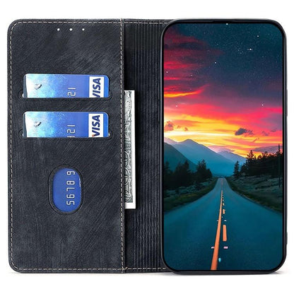 RFID Anti-theft Brush Magnetic Leather Phone Case, For ZTE Kantan Sumaho 4 A402ZT, For ZTE Blade A35e 4G, For ZTE nubia S 5G A403ZT, For ZTE nubia RedMagic 10 Pro