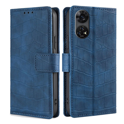 Skin Feel Crocodile Magnetic Clasp Leather Phone Case, For ZTE Kantan Sumaho 4 A402ZT, For ZTE Blade A35e 4G, For ZTE nubia S 5G A403ZT, For ZTE nubia RedMagic 10 Pro, For ZTE Anshin Family, For ZTE Axon 40 Lite