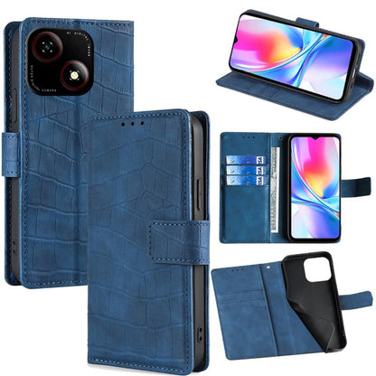 Skin Feel Crocodile Magnetic Clasp Leather Phone Case, For ZTE Kantan Sumaho 4 A402ZT, For ZTE Blade A35e 4G, For ZTE nubia S 5G A403ZT, For ZTE nubia RedMagic 10 Pro, For ZTE Anshin Family, For ZTE Axon 40 Lite