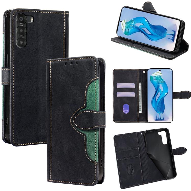 Skin Feel Magnetic Buckle Leather Phone Case, For ZTE Kantan Sumaho 4 A402ZT, For ZTE Blade A35e 4G, For ZTE nubia S 5G A403ZT, For ZTE nubia RedMagic 10 Pro, For ZTE Anshin Family, For ZTE Axon 40 Lite