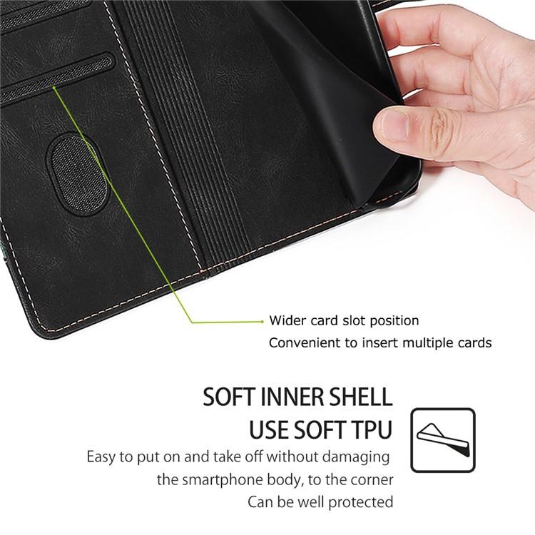 Skin Feel Magnetic Buckle Leather Phone Case, For ZTE Kantan Sumaho 4 A402ZT, For ZTE Blade A35e 4G, For ZTE nubia S 5G A403ZT, For ZTE nubia RedMagic 10 Pro, For ZTE Anshin Family, For ZTE Axon 40 Lite