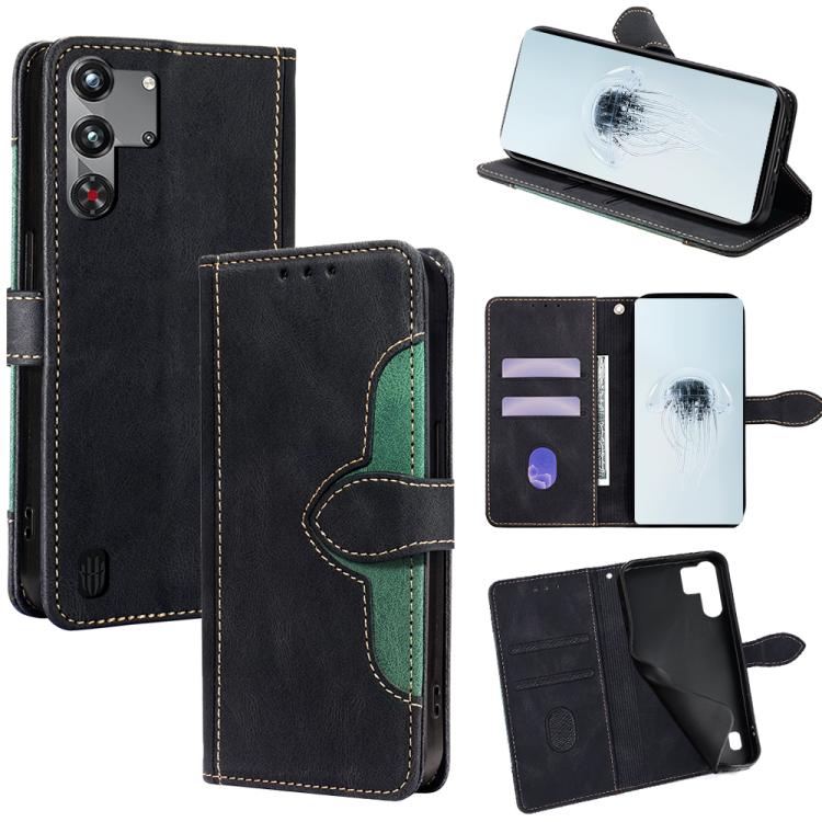 Skin Feel Magnetic Buckle Leather Phone Case, For ZTE Kantan Sumaho 4 A402ZT, For ZTE Blade A35e 4G, For ZTE nubia S 5G A403ZT, For ZTE nubia RedMagic 10 Pro, For ZTE Anshin Family, For ZTE Axon 40 Lite