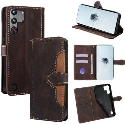 Skin Feel Magnetic Buckle Leather Phone Case, For ZTE Kantan Sumaho 4 A402ZT, For ZTE Blade A35e 4G, For ZTE nubia S 5G A403ZT, For ZTE nubia RedMagic 10 Pro, For ZTE Anshin Family, For ZTE Axon 40 Lite