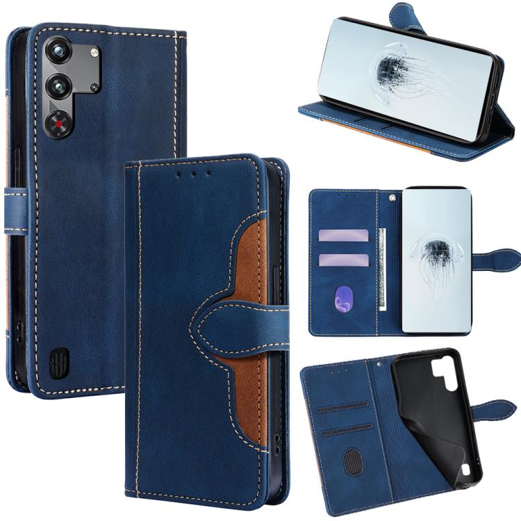 Skin Feel Magnetic Buckle Leather Phone Case, For ZTE Kantan Sumaho 4 A402ZT, For ZTE Blade A35e 4G, For ZTE nubia S 5G A403ZT, For ZTE nubia RedMagic 10 Pro, For ZTE Anshin Family, For ZTE Axon 40 Lite