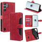 Skin Feel Magnetic Buckle Leather Phone Case, For ZTE Kantan Sumaho 4 A402ZT, For ZTE Blade A35e 4G, For ZTE nubia S 5G A403ZT, For ZTE nubia RedMagic 10 Pro, For ZTE Anshin Family, For ZTE Axon 40 Lite