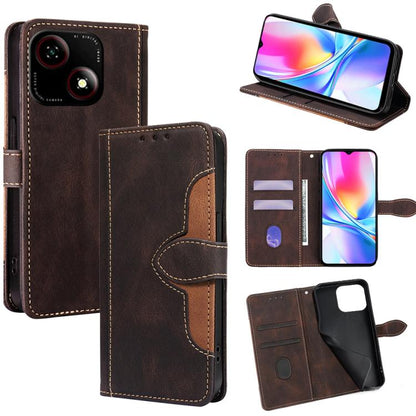 Skin Feel Magnetic Buckle Leather Phone Case, For ZTE Kantan Sumaho 4 A402ZT, For ZTE Blade A35e 4G, For ZTE nubia S 5G A403ZT, For ZTE nubia RedMagic 10 Pro, For ZTE Anshin Family, For ZTE Axon 40 Lite