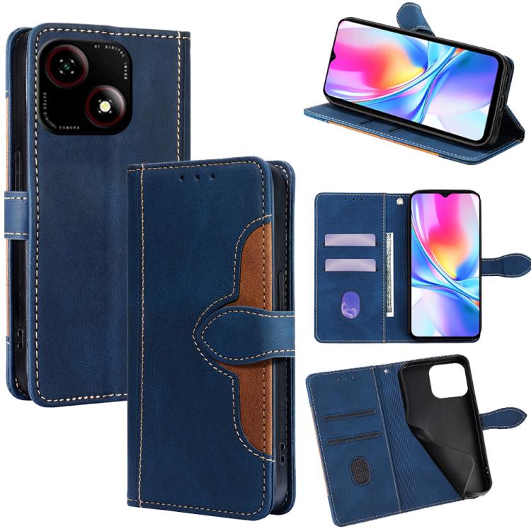 Skin Feel Magnetic Buckle Leather Phone Case, For ZTE Kantan Sumaho 4 A402ZT, For ZTE Blade A35e 4G, For ZTE nubia S 5G A403ZT, For ZTE nubia RedMagic 10 Pro, For ZTE Anshin Family, For ZTE Axon 40 Lite