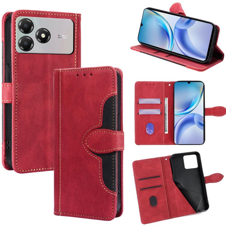 Skin Feel Magnetic Buckle Leather Phone Case, For ZTE nubia S2 504ZT, For ZTE nubia S2e / S2R / S2 Lite, For ZTE Blade A36 4G, For ZTE Blade A56 4G, For ZTE Kantan Sumaho 4 A402ZT, For ZTE Blade A35e 4G