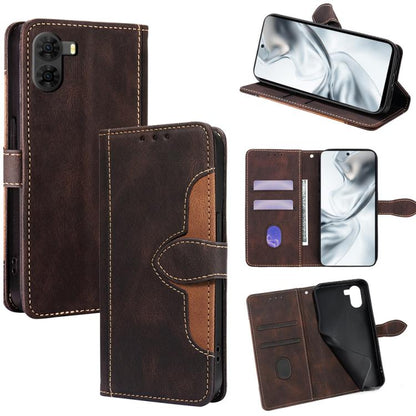 Skin Feel Magnetic Buckle Leather Phone Case, For ZTE nubia S2 504ZT, For ZTE nubia S2e / S2R / S2 Lite, For ZTE Blade A36 4G, For ZTE Blade A56 4G, For ZTE Kantan Sumaho 4 A402ZT, For ZTE Blade A35e 4G