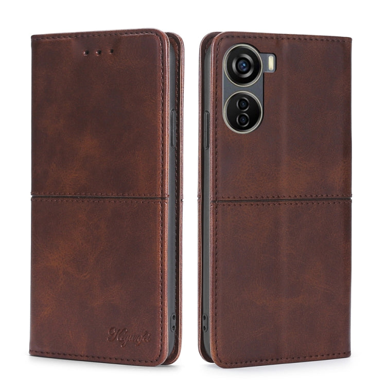 Cow Texture Magnetic Leather Phone Case