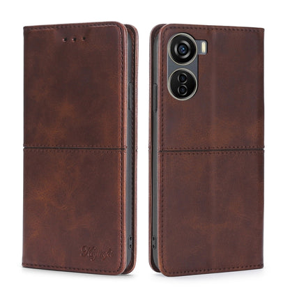 Cow Texture Magnetic Leather Phone Case