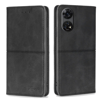 Cow Texture Magnetic Leather Phone Case, For ZTE Kantan Sumaho 4 A402ZT, For ZTE Blade A35e 4G, For ZTE nubia RedMagic 10 Pro, For ZTE Anshin Family
