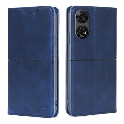 Cow Texture Magnetic Leather Phone Case, For ZTE Kantan Sumaho 4 A402ZT, For ZTE Blade A35e 4G, For ZTE nubia RedMagic 10 Pro, For ZTE Anshin Family