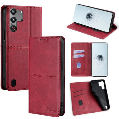 Cow Texture Magnetic Leather Phone Case, For ZTE Kantan Sumaho 4 A402ZT, For ZTE Blade A35e 4G, For ZTE nubia RedMagic 10 Pro, For ZTE Anshin Family