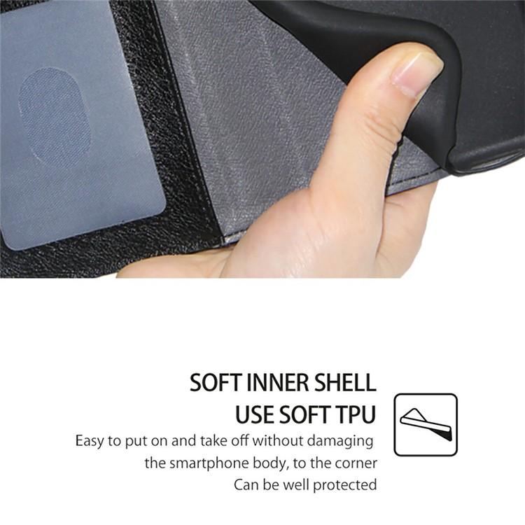 Zipper Bag Leather Phone Case, For ZTE nubia S 5G A403ZT, For ZTE nubia RedMagic 10 Pro, For ZTE Anshin Family, For ZTE Axon 40 Lite