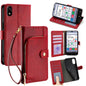 Zipper Bag Leather Phone Case, For ZTE nubia S2 504ZT, For ZTE nubia S2e / S2R / S2 Lite, For ZTE Blade A36 4G, For ZTE Blade A56 4G, For ZTE Kantan Sumaho 4 A402ZT, For ZTE Blade A35e 4G