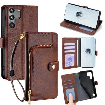 Zipper Bag Leather Phone Case