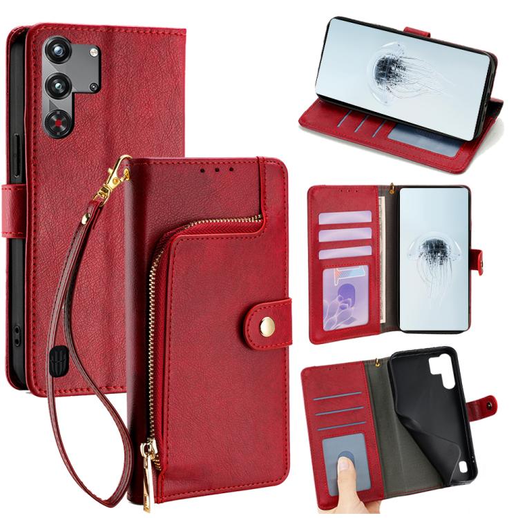 Zipper Bag Leather Phone Case