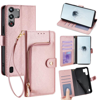Zipper Bag Leather Phone Case