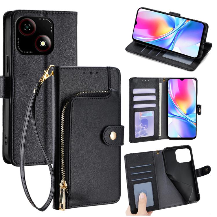 Zipper Bag Leather Phone Case