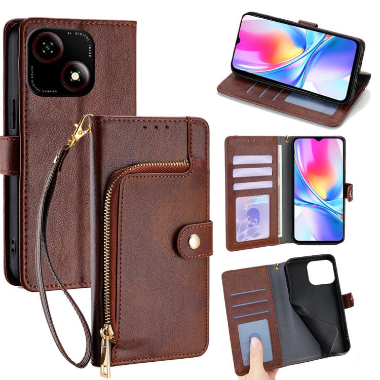 Zipper Bag Leather Phone Case