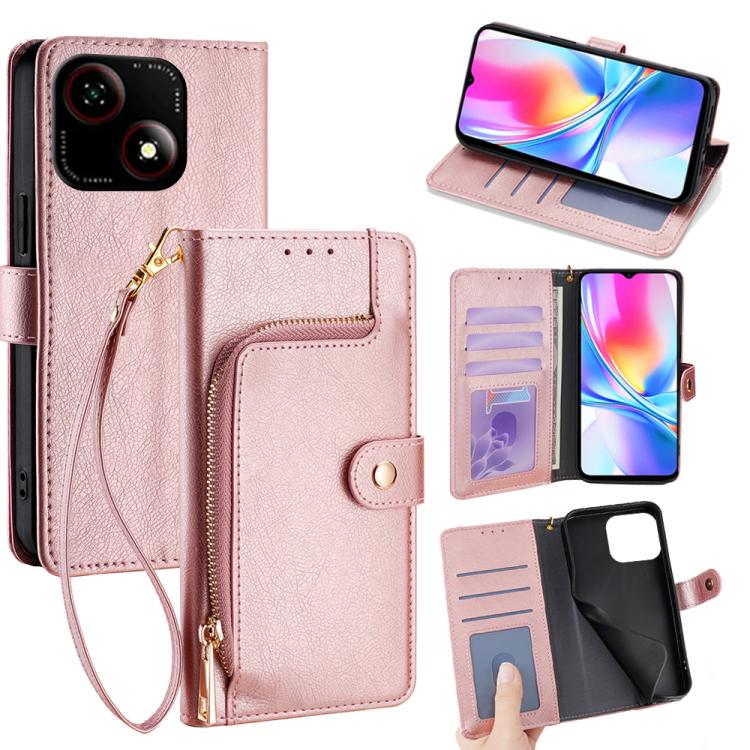 Zipper Bag Leather Phone Case