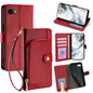 Zipper Bag Leather Phone Case, For ZTE nubia S2 504ZT, For ZTE nubia S2e / S2R / S2 Lite, For ZTE Blade A36 4G, For ZTE Blade A56 4G, For ZTE Kantan Sumaho 4 A402ZT, For ZTE Blade A35e 4G