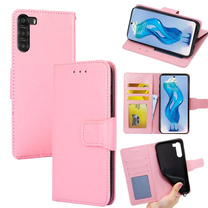 Crystal Texture Leather Phone Case