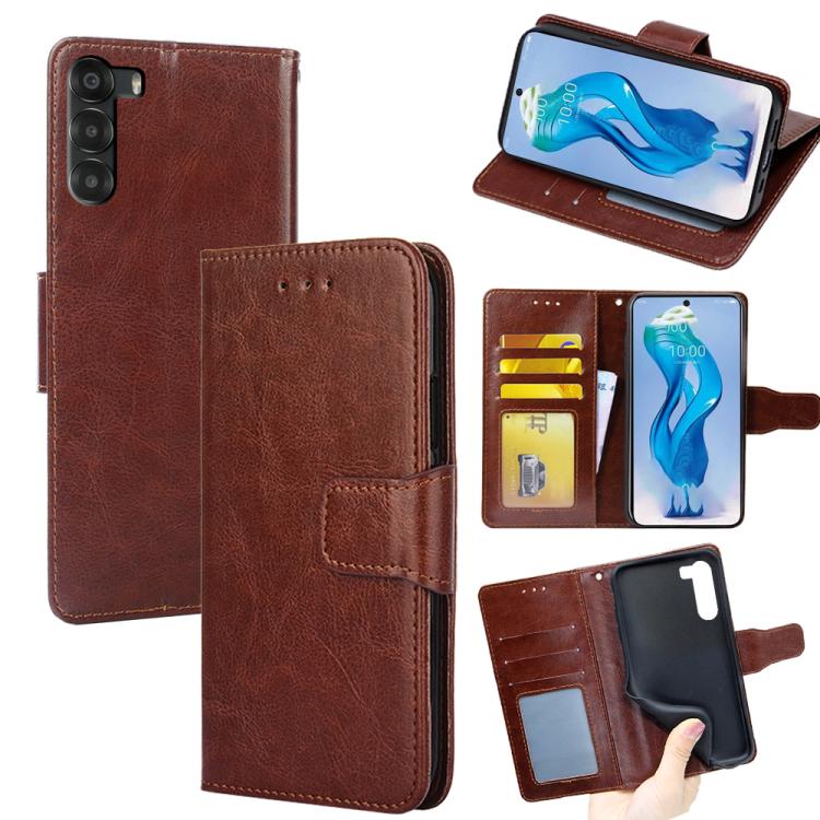 Crystal Texture Leather Phone Case