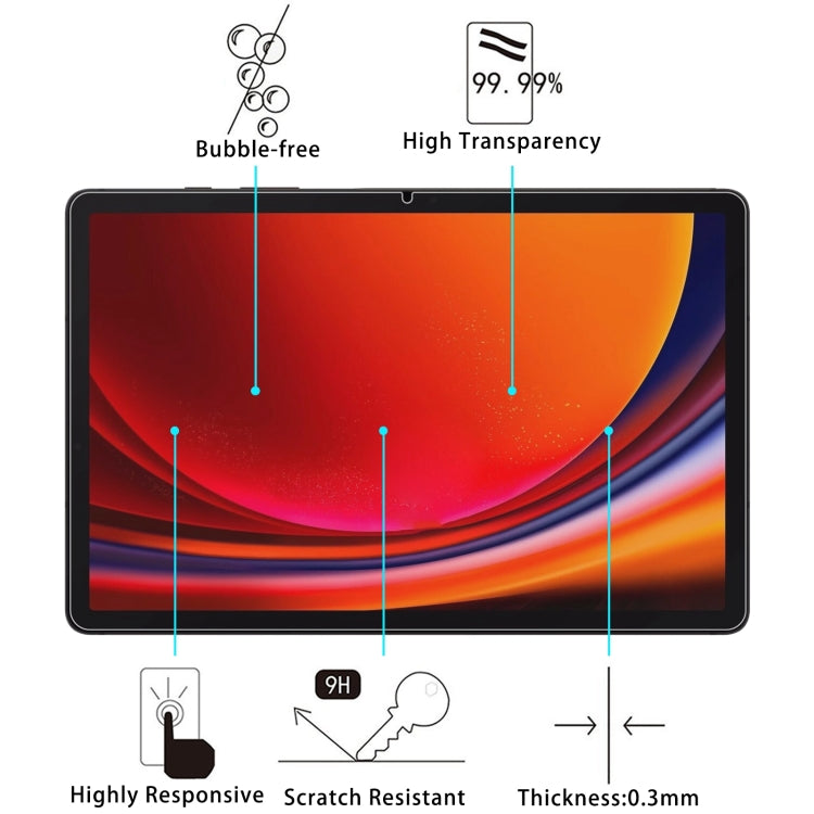 2pcs 9H 0.3mm Explosion-proof Tempered Glass Film