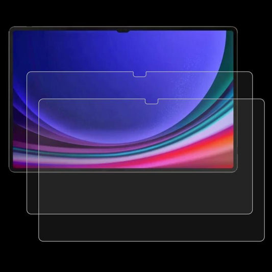 2pcs 9H 0.3mm Explosion-proof Tempered Glass Film, For Samsung Galaxy Tab S11 Ultra 14.6, For Samsung Galaxy Tab S10 FE+ 13.1, For Samsung Galaxy Tab S10 Ultra 14.6, For Samsung Galaxy Tab S10+ 12.4, For Samsung Galaxy Tab S10 11