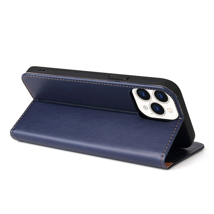 Fierre Shann PU Genuine Leather Texture Phone Case