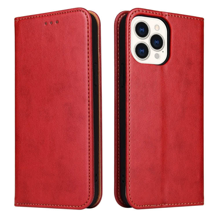 Fierre Shann PU Genuine Leather Texture Phone Case