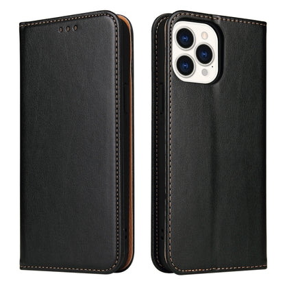 Fierre Shann PU Genuine Leather Texture Phone Case