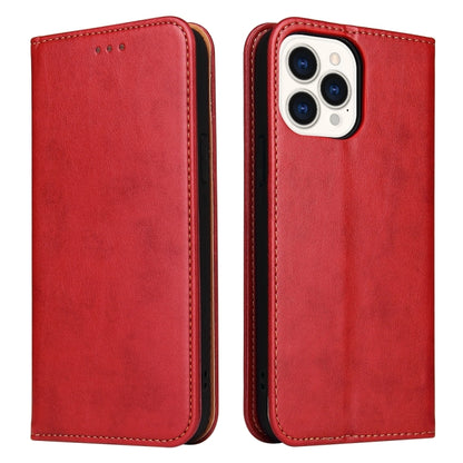 Fierre Shann PU Genuine Leather Texture Phone Case