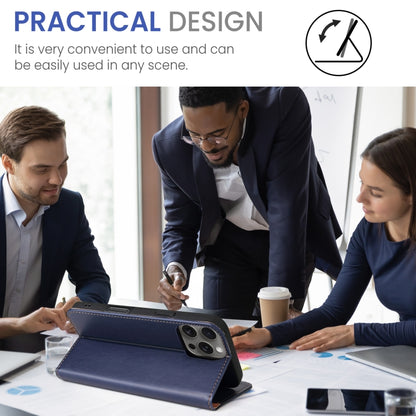 Fierre Shann PU Genuine Leather Texture Phone Case