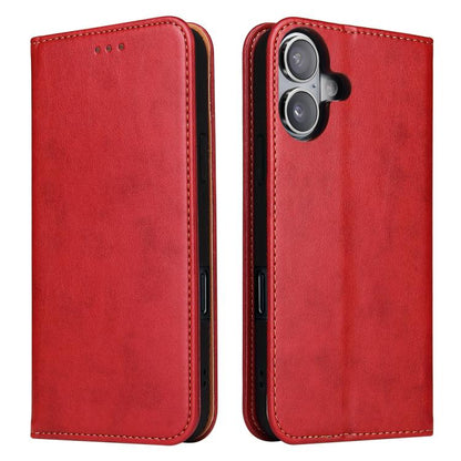 Fierre Shann PU Genuine Leather Texture Phone Case, For iPhone 17e / 16e, For iPhone 17 Pro Max, For iPhone 17 Pro, For iPhone 17, For iPhone Air, For iPhone 16 Pro Max