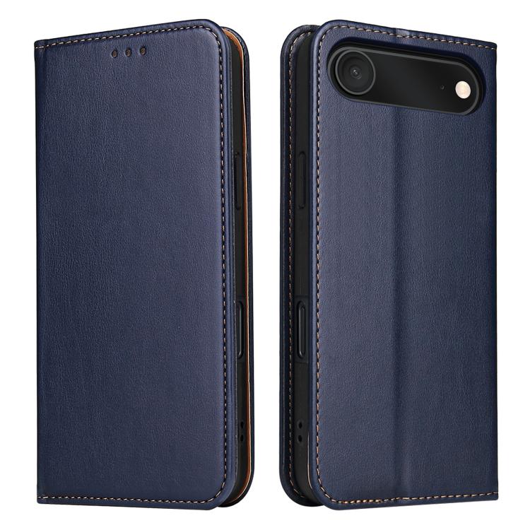 Fierre Shann PU Genuine Leather Texture Phone Case