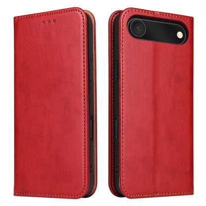 Fierre Shann PU Genuine Leather Texture Phone Case