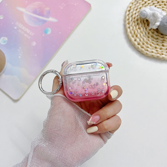 Transparent Glitter Bluetooth Earphone Protective Case