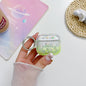 Transparent Glitter Bluetooth Earphone Protective Case, For AirPods Pro 2, For AirPods 3, For AirPods Pro