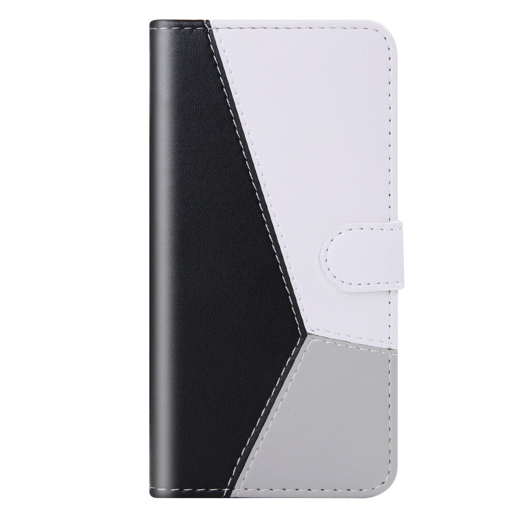 Tricolor Stitching Horizontal Flip Leather Phone Case, Series 1