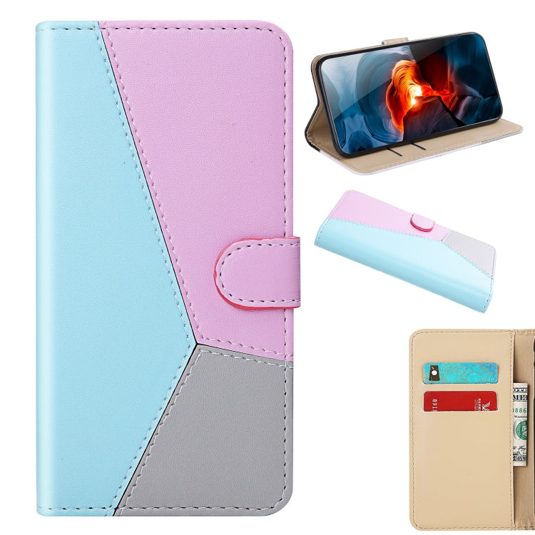 Tricolor Stitching Horizontal Flip Leather Phone Case, For Xiaomi 13 Ultra, For Xiaomi Redmi Note 12 4G Global, For Xiaomi Redmi Note 12 Pro+ 5G Global, For Xiaomi Redmi Note 12 Pro 5G Global, For Xiaomi 13 Lite, For Xiaomi Redmi 11A