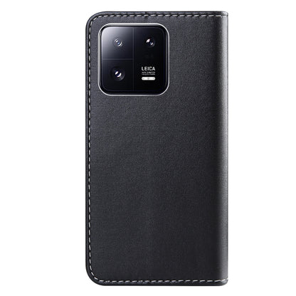 Tricolor Stitching Horizontal Flip Leather Phone Case, For Xiaomi 13 Pro, For Xiaomi 13, For Xiaomi Redmi A1/A1+, For Xiaomi 12T Pro, For Xiaomi 11T Pro, For Xiaomi 12 Pro