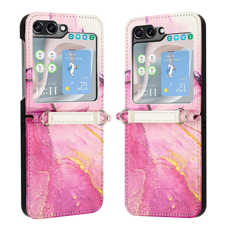 PT003 Marble Pattern Flip Leather Phone Case