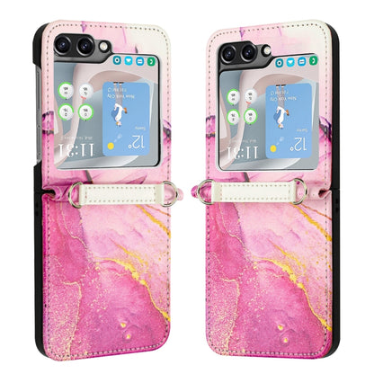 PT003 Marble Pattern Flip Leather Phone Case