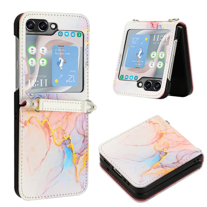 PT003 Marble Pattern Flip Leather Phone Case