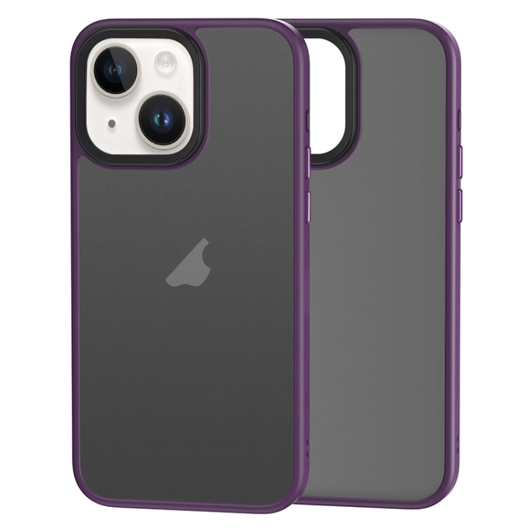 Brilliant Series Micro-frosted Anti-fingerprint PC Phone Case, For iPhone 15 Pro Max, For iPhone 15 Pro, For iPhone 15 Plus