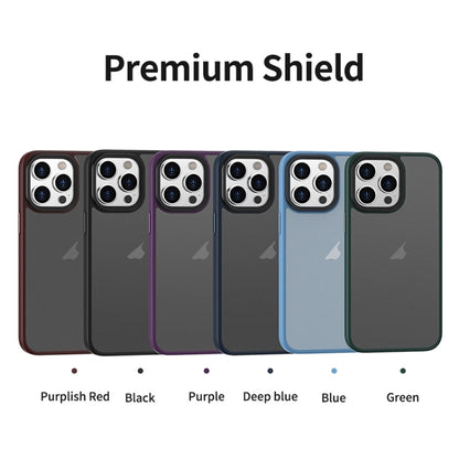 Brilliant Series Micro-frosted Anti-fingerprint PC Phone Case, For iPhone 15 Pro Max, For iPhone 15 Pro, For iPhone 15 Plus