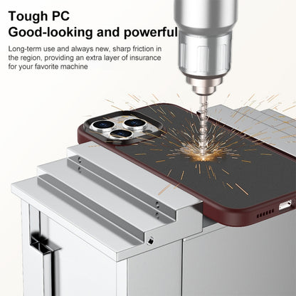 Brilliant Series Micro-frosted Anti-fingerprint PC Phone Case, For iPhone 15 Pro Max, For iPhone 15 Pro, For iPhone 15 Plus